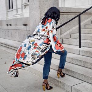 Floral kimono
